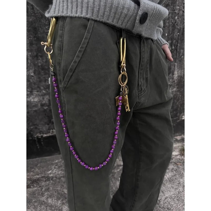 Royal Key Jeans Chain | Statement Streetwear