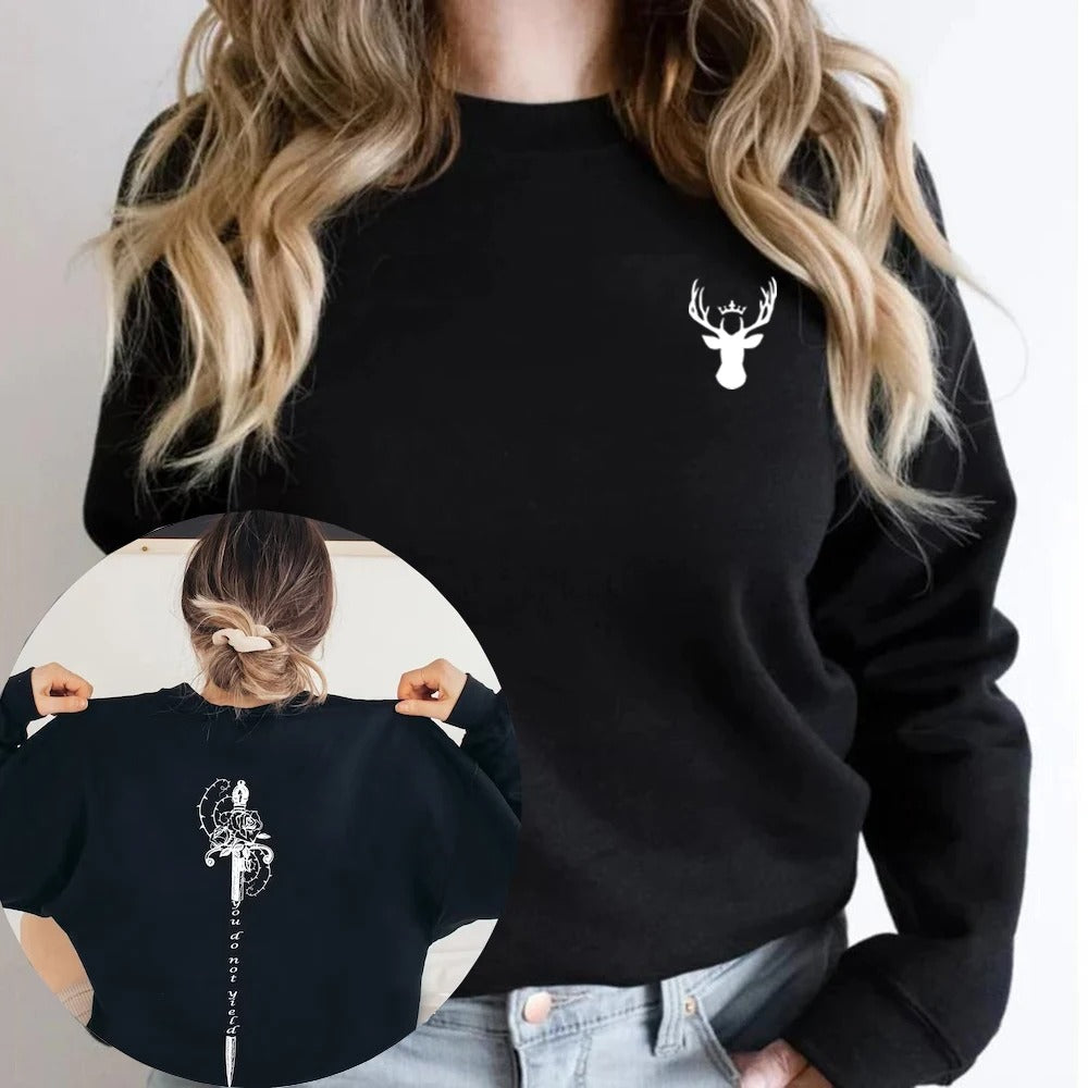 You Do Not Yield Sweatshirt | Throne of Glass Merchandise