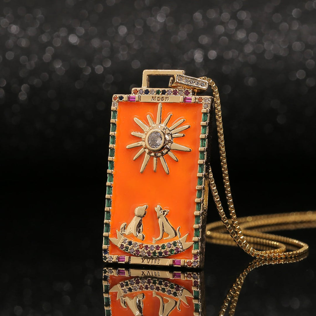 Tarot Card Necklace