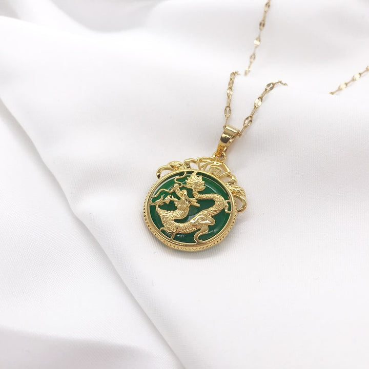 Lucky Wind Dragon Necklace