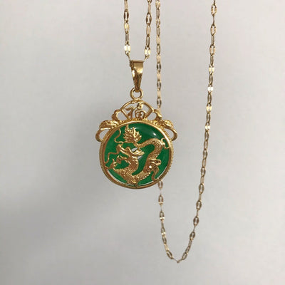 Lucky Wind Dragon Necklace