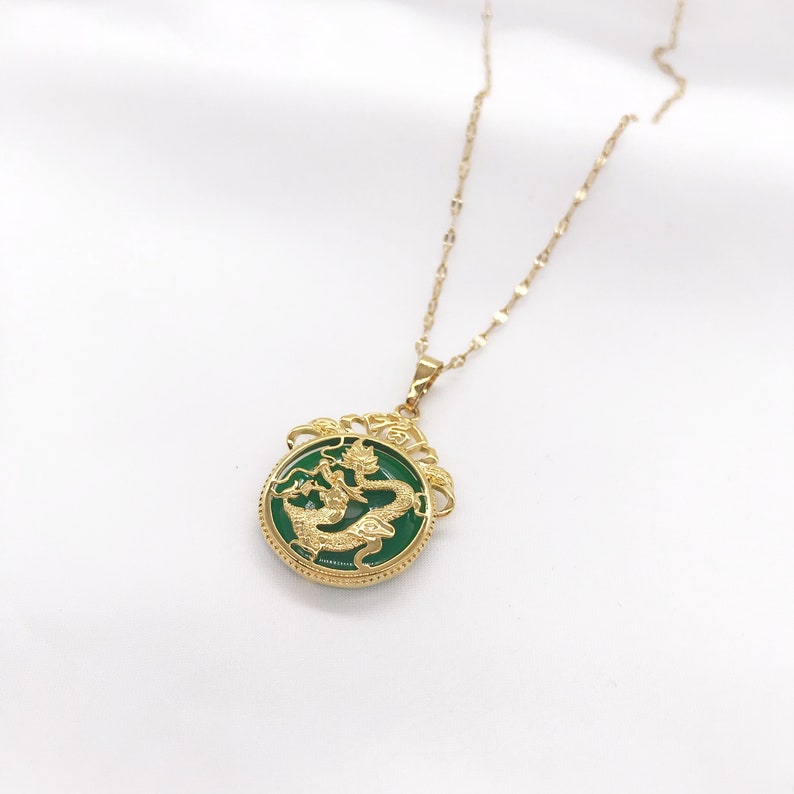 Lucky Wind Dragon Necklace