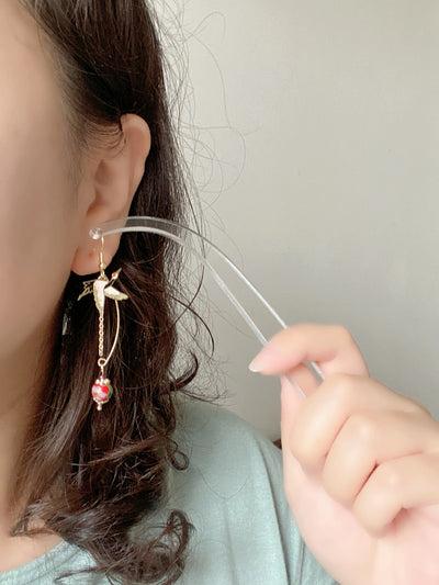 Lucky Heron Mismatched Earrings