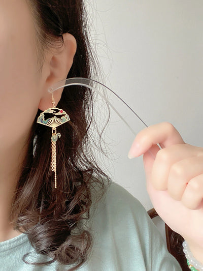 Lucky Heron Mismatched Earrings