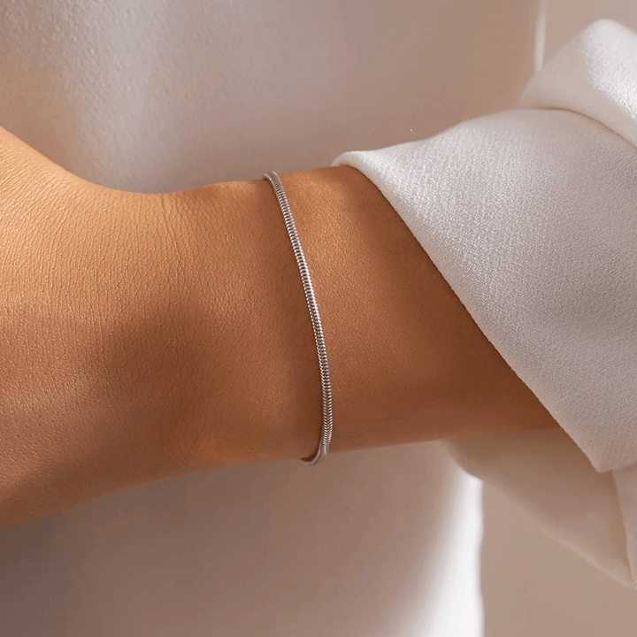 Bracelet chaîne de luxe | Or plaqué 14 carats