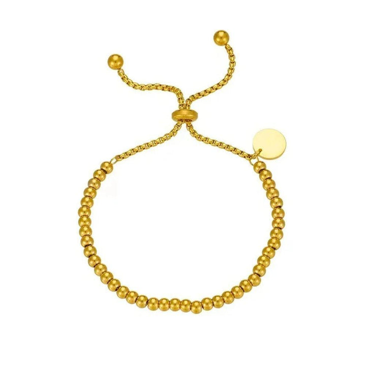 Bracelet avec perles | Or plaqué 14 carats