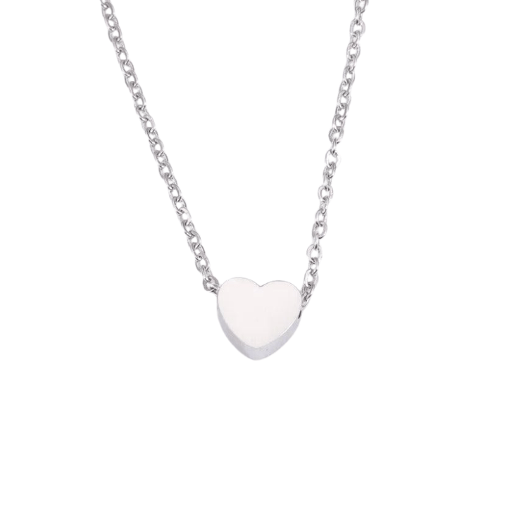 Collana minimalista con cuore | 925 argento sterling
