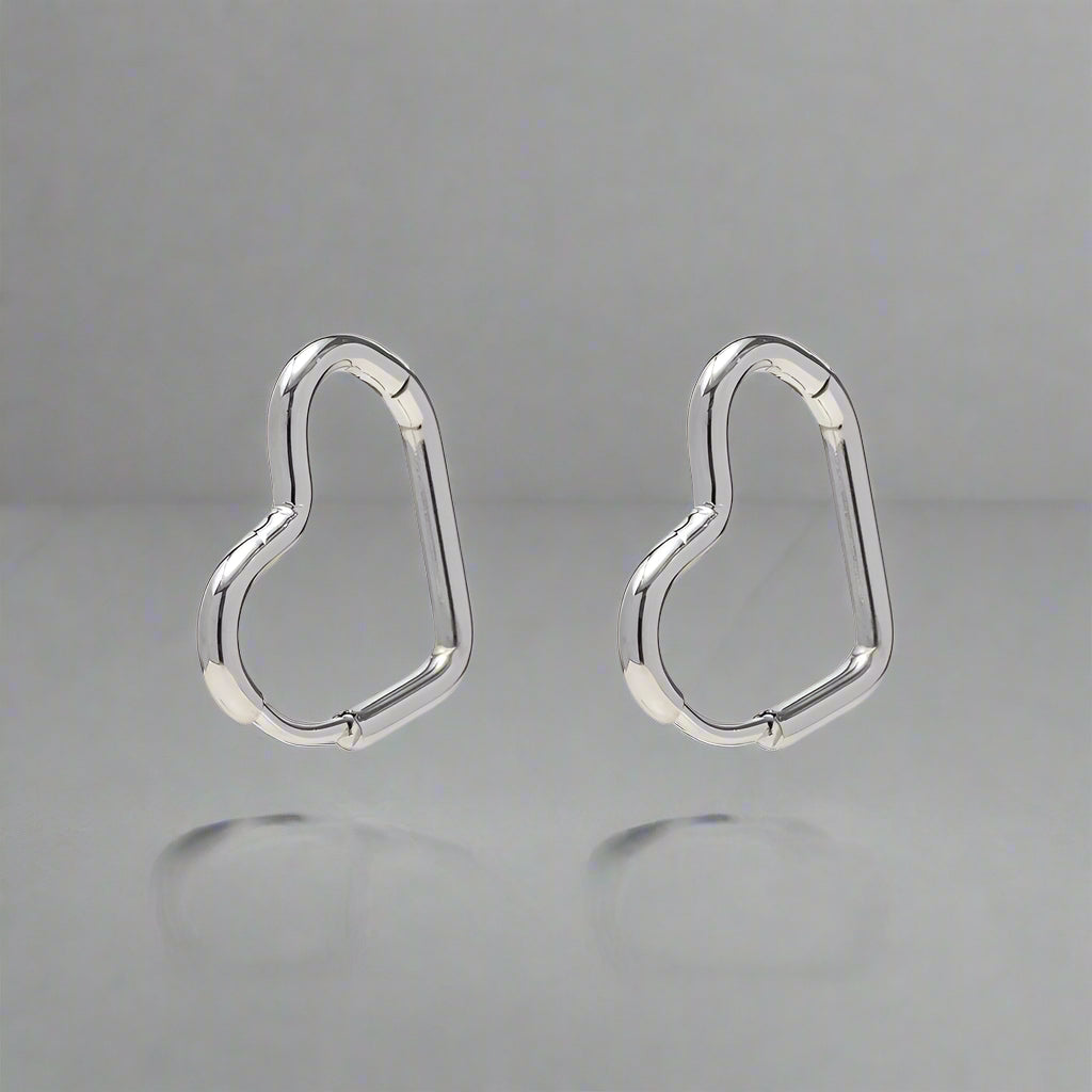 Boucles d'oreilles Hartjes | Or plaqué 14 carats