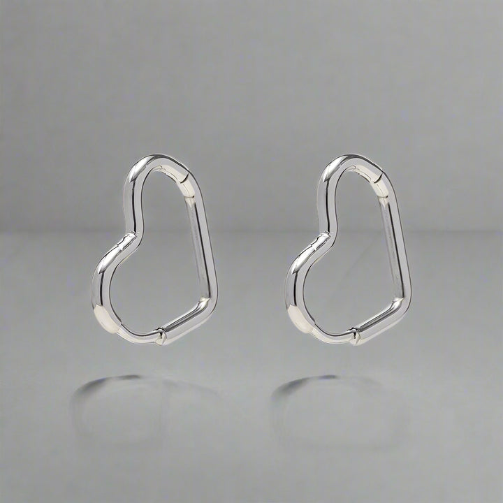 Boucles d'oreilles Hartjes | Or plaqué 14 carats