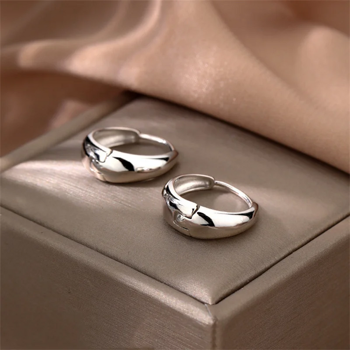 Boucles d'oreilles minimalistes | Or plaqué 14k