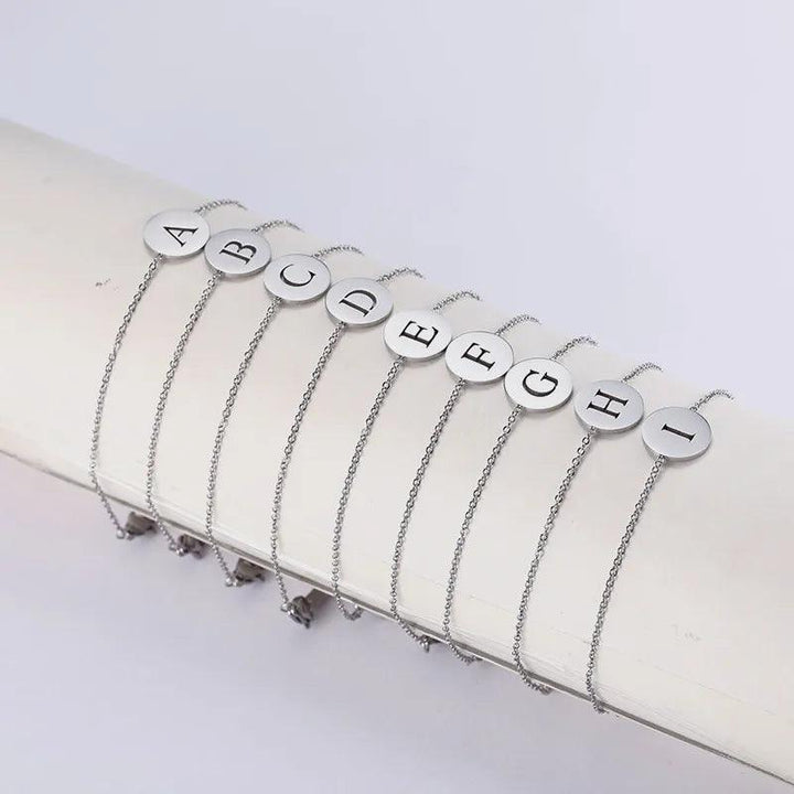 Braccialetto personalizzato con iniziale | Oro placcato 14k