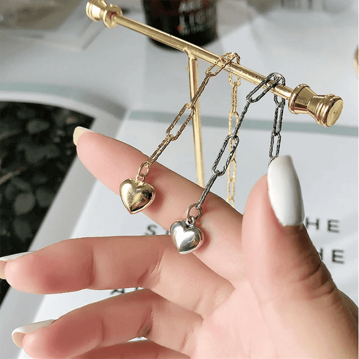 Braccialetto con Cuore | Oro Placcato 14K