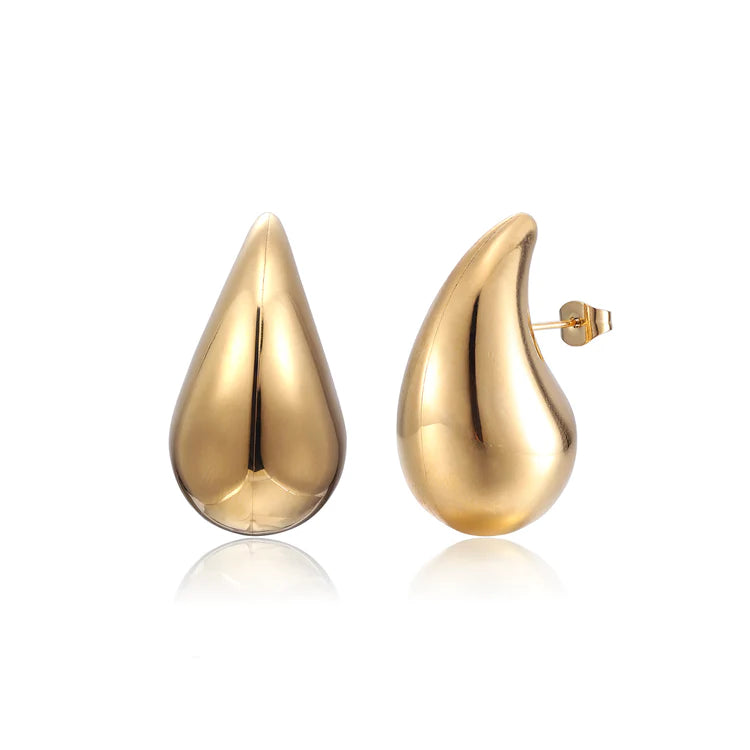 TEARDROP. oversized earrings